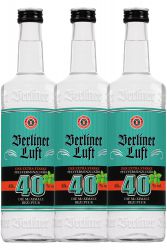 Berliner Luft STRONG Pfefferminzlikr 40% 3 x 0,7 Liter