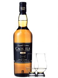 Caol Ila Distillers Edition Moscatel Cask Finish 0,7 Liter + 2 Glencairn Glser