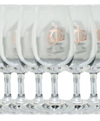 Glenfarclas Nosingglas mit Aufdruck ohne Eichstrich 6 Stck