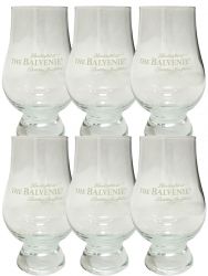 The Balvenie Glencairn Glas mit Aufschrift Balvenie 6 Stck