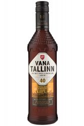 Vana Tallinn Likr 40% estnischer Rumlikr 0,5 Liter
