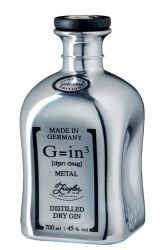 Ziegler G=in3 Gin Deutschland 0,7 Liter Metal