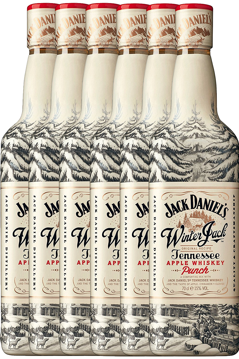 Jack Daniels Winter Jack Apple Whisky Punch 6 x 0,7 Liter - Getraenke ...