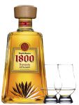 1800 Jose Cuervo Tequila Reposado 0,7 Liter + 2 Glencairn Glser