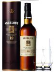 Aberlour 10 Jahre Single Malt Whisky 0,7 Liter + 2 Glencairn Glser + Einwegpipette