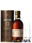 Aberlour 18 Jahre Single Malt Whisky 0,7 Liter + 2 Glencairn Glser + Einwegpipette