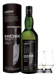 AnCnoc Cutter Limited Edition Single Malt Whisky 0,7 Liter + 2 Glencairn Glser