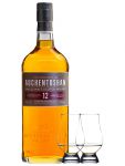 Auchentoshan 12 Jahre Single Malt Whisky 0,7 Liter + 2 Glencairn Glser
