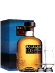 Balblair Vintage 2003 Single Malt Whisky 0,7 Liter + 2 Glencairn Glser + Einwegpipette