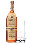 Basil Haydens 8 Jahre Small Batch Straight Bourbon 0,7 Liter + 2 Glencairn Glser + Einwegpipette 1 Stck