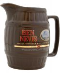 Ben Nevis rund braun Keramik mit Henkel Wasserkrug 1 Stck