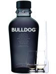 Bulldog London Gin 0,7 Liter + 2 Glencairn Glser + Einwegpipette