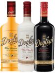 Dooleys-Mix 3 x 0,7 Liter Espresso Likr, Tropical und White Chocolate mit Wodka