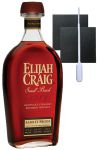 Elijah Craig Barrel Proof Bourbon Whiskey 0,7 Liter + 2 Schieferuntersetzer 9,5 cm + Einwegpipette 1 Stck