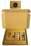Geschenkbox mit 4 Likr Miniaturen
