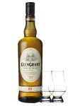 Glen Grant 10 Jahre Single Malt Whisky 0,7 Liter + 2 Glencairn Glser