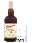 Glenfarclas 15 Jahre Single Malt Whisky 0,7 Liter + 2 Glencairn Glser und Einwegpipette