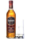 Glenfiddich 15 Jahre Single Malt Whisky 0,7 Liter + 2 Glencairn Glser und Einwegpipette