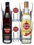 Havana Club Anejo 7 Jahre 3,0 Liter + 3 Jahre 3,0 Liter + 6 Glser