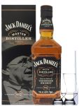 Jack Daniels Masters Distillers 0,7 Liter + 2 Glencairn Glser + Einwegpipette 1 Stck