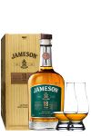 Jameson 18 Jahre Master Selection Limited Reserve 0,7 Liter + 2 Glencairn Glser