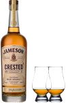 Jameson Crested Irish Whiskey 0,7 Liter + 2 Glencairn Glser