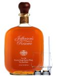 Jeffersons Kentucky Reserve Bourbon 0,7 Liter + 2 Glencairn Glser + Einwegpipette 1 Stck