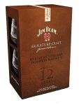 Jim Beam Signature Craft 12 in Gp mit 2 Glsern Whisky 0,7 Liter