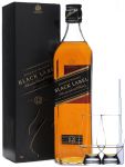 Johnnie Walker 12 Jahre Black Label 0,7 Liter + 2 Glencairn Glser + Einwegpipette 1 Stck