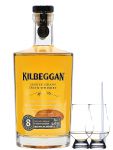 Kilbeggan 8 Jahre Single Grain Irish Whiskey 0,7 Liter + 2 Glencairn Glser + Einwegpipette 1 Stck