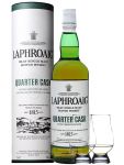 Laphroaig Quarter Cask Islay Single Malt Whisky 0,7 Liter + 2 Glencairn Glser