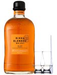 Nikka Blended Japanischer Whisky 0,7 Liter + 2 Glencairn Glser + Einwegpipette 1 Stck