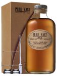 Nikka Pure Malt Black Japanischer Whisky 0,5 ltr. + 2 Glencairn Glser + Einwegpipette 1 Stck