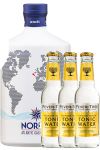 Nordes Atlantic Gin 0,7 Liter + 3 Fever Tree Tonic 0,2 Liter