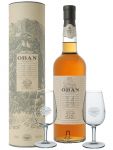 Oban 14 Jahre Single Malt Whisky + 2 Classic Malt Whiskyglser