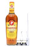 Pampero Anejo Especial Rum Venezuela 1,0 Liter + 2 Glencairn Glser und Einwegpipette