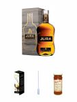 Isle of Jura 10 Jahre Single Malt Whisky 0,7 Liter + Glencairn Glas Twin Pack Whiskyglas Stlzle 2 Stck + Einweg-Pipette 1 Stck + Glenfarclas Whisky Orangen Marmelade 340 Gramm Glas