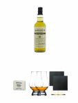 As we get it Islay 8 Jahre Whisky 0,7 Liter + Edradour Malt Whisky Fudge 170 Gramm GP + The Glencairn Glass Whisky Glas Stlzle 2 Stck + Schiefer Glasuntersetzer eckig ca. 9,5 cm  2 Stck