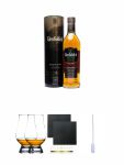 Glenfiddich 15 Jahre Cask Strength Distillery Edition 0,7 Liter + The Glencairn Glass Whisky Glas Stlzle 2 Stck + Schiefer Glasuntersetzer eckig ca. 9,5 cm  2 Stck + Einweg-Pipette 1 Stck