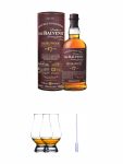 Balvenie 17 Jahre Double Wood Single Malt Whisky 0,7 Liter + The Glencairn Glass Whisky Glas Stlzle 2 Stck + Einweg-Pipette 1 Stck