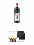 Killepitsch Kruterlikr 0,7 Liter + The Glencairn Glass Whisky Glas Stlzle 2 Stck + Schiefer Glasuntersetzer eckig ca. 9,5 cm  2 Stck