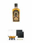 Casa Herradura Anejo 0,7 Liter + The Glencairn Glass Whisky Glas Stlzle 2 Stck + Schiefer Glasuntersetzer eckig ca. 9,5 cm  2 Stck