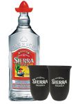 Sierra Tequila Silver 0,7 Liter + 2 Stck Sierra Tonbecher