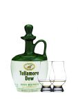 Tullamore Dew im Tonkrug 0,7 Liter + 2 Glencairn Glser