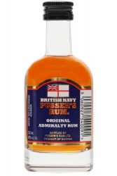 Pussers British Navy Rum 40 % Virgin Islands 0,05 Liter Miniatur