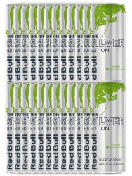Red Bull Silver Limette Energy Drink 24 x 0,25 Liter