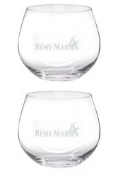 Remy Martin 2 Gläser mit  2 und 4 cl Eichstrich