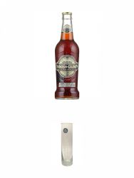 Innis & Gunn Oak Aged Rum Finish Bier 0,33 Liter + Frstlich Drehna Bierglas mit 0,3L Eichstrich fr Odin Trunk 1 Stck