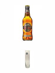 Innis & Gunn Original Bier 0,33 Liter + Frstlich Drehna Bierglas mit 0,3L Eichstrich fr Odin Trunk 1 Stck
