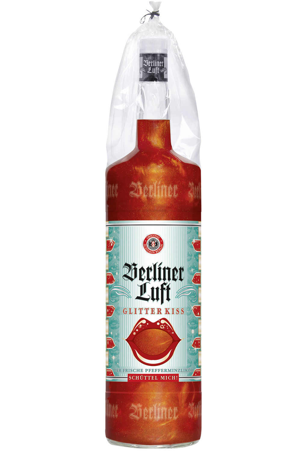 Berliner Luft Pfefferminzlikör GLITTER KISS 3,0 Liter MAGNUM ...